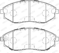 NECTO FD7478A - Juego de pastillas de freno - ALTA PRESTACION