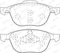 NECTO FD7490A - Lado de montaje: Eje trasero<br>para diámetro disco de freno [mm]: 280<br>Referencia artículo par: WN1554<br>Espesor [mm]: 16,3<br>Homologación: R90 Homologated<br>Ancho [mm]: 123,1<br>Altura [mm]: 51,9<br>Peso [kg]: 0,969<br>Contacto avisador de desgaste: no preparado para indicador de desgaste<br>Artículo complementario/Información complementaria: con muelle<br>Vibración: con amortiguador de vibraciones<br>Sistema de frenos: ATE<br>Tipo de envase: caja<br>Número de WVA: 25212<br>Número de WVA: 25213<br>