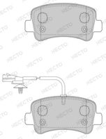 NECTO FD7509V - Lado de montaje: Eje delantero<br>Espesor [mm]: 18,3<br>Homologación: R90 Homologated<br>Ancho [mm]: 163,7<br>Altura [mm]: 64,8<br>Peso [kg]: 2,551<br>Contacto avisador de desgaste: con contacto avisador de desgaste<br>Sistema de frenos: Brembo<br>Tipo de envase: caja<br>Número de WVA: 25147<br>Número de WVA: 25165<br>