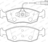 NECTO FD7512A - Juego de pastillas de freno - ALTA PRESTACION