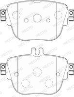 NECTO FD7785A - Juego de pastillas de freno - ALTA PRESTACION