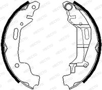 NECTO N1688 - Juego de zapatas de frenos - ALTA PRESTACION