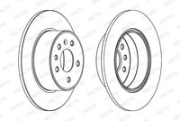NECTO WN1094 - Disco de freno - ALTA PRESTACION