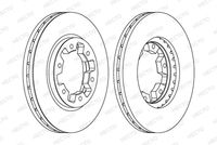 NECTO WN669 - Disco de freno - ALTA PRESTACION