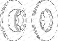 NECTO WN1567 - Disco de freno - ALTA PRESTACION
