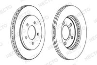 NECTO WN945 - Disco de freno - ALTA PRESTACION