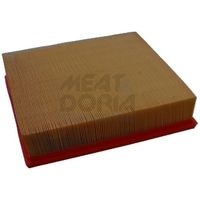 MEAT & DORIA 16596 - Tipo de filtro: Cartucho filtrante<br>Artículo complementario / información complementaria 2: para ambiente con mucho polvo<br>Longitud [mm]: 315<br>Ancho [mm]: 277<br>Altura [mm]: 80<br>SVHC: No existen sustancias SVHC<br>