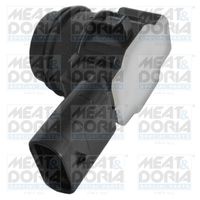 MEAT & DORIA 94608 - Lado de montaje: delante<br>Lado de montaje: posterior<br>Tipo de sensor: Sensor ultrasonido<br>Forma: En L<br>Color: negro<br>Número de enchufes de contacto: 3<br>Forma del enchufe: oval<br>para OE N°: 6590.Q7<br>para OE N°: 1368915080<br>