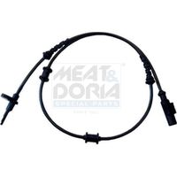 MEAT & DORIA 90271 - Código de motor: F1CE0481D<br>Número de enchufes de contacto: 2<br>Forma del enchufe: oval<br>Tipo de sensor: Sensor activo<br>Longitud de cable [mm]: 1060<br>Profundidad de montaje [mm]: 38<br>para OE N°: 51725099<br>para OE N°: 4545.F1<br>Lado de montaje: Eje delantero, derecha<br>Lado de montaje: Eje delantero, izquierda<br>