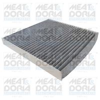 MEAT & DORIA 17569K - Tipo de filtro: Cartucho filtrante<br>Longitud [mm]: 287<br>Ancho [mm]: 230<br>Altura [mm]: 30<br>