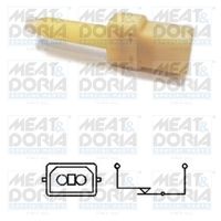 MEAT & DORIA 35014 - Tipo de servicio: mecánico<br>para OE N°: 191945515<br>Número de enchufes de contacto: 2<br>