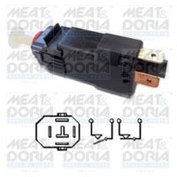 MEAT & DORIA 35064 - Tipo de servicio: mecánico<br>para OE N°: 6240157<br>Número de enchufes de contacto: 4<br>