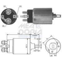 MEAT & DORIA 46022 - Interruptor magnético, estárter