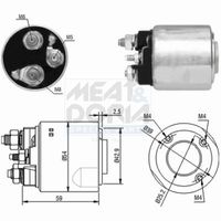 MEAT & DORIA 46148 - Interruptor magnético, estárter