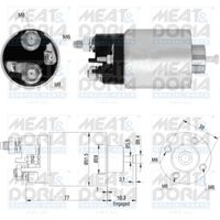 MEAT & DORIA 46157 - Longitud [mm]: 74<br>Diámetro [mm]: 52,4<br>