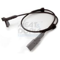 MEAT & DORIA 90594 - Lado de montaje: Eje delantero, izquierda<br>Lado de montaje: Eje delantero, derecha<br>Longitud de cable [mm]: 630<br>Tipo de sensor: Sensor activo<br>