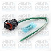 MEAT & DORIA 25145 - Longitud de cable [mm]: 150<br>Número de conductores: 2<br>Cantidad líneas: 2<br>Sección cable [mm²]: 1,5<br>Forma del enchufe: oval<br>Material aislamiento tubería: Silicona<br>Material: CuSn (cobre.estaño)<br>