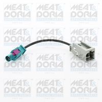 MEAT & DORIA 25178 - para artículo nr.: 25177<br>ID del cable: RG174<br>ID del modelo de conector: CODE Z NEUTRAL<br>Cantidad líneas: 1<br>Longitud de cable [mm]: 100<br>Forma del enchufe: Angular<br>ID del modelo de conector: Fakra<br>ID del modelo de conector: GT5<br>