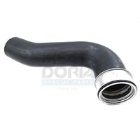 MEAT & DORIA 96458 - Tubería turbocompresor: Lado caliente<br>Tubería turbocompresor: Turbocompresor a tubería<br>Material: PE (polietileno)<br>Color: negro<br>long. manguito [mm]: 150<br>Diám. int. 1 [mm]: 49<br>Diám. int. 2[mm]: 49<br>