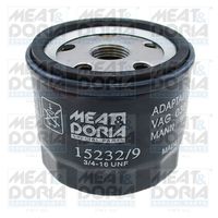 MEAT & DORIA 152329 - Tipo de filtro: Filtro enroscable<br>Altura [mm]: 92<br>Medida de rosca: 3/4-16 UNF<br>Diámetro exterior [mm]: 76<br>Artículo complementario / información complementaria 2: con válvula bloqueo de retorno<br>presión apertura válvula de desviación [bar]: 2,5<br>Diámetro interior de la junta anular [mm]: 62<br>Diámetro exterior de la junta anular [mm]: 71<br>SVHC: No existen sustancias SVHC<br>