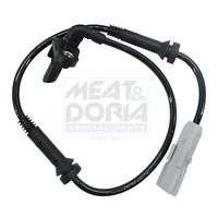 MEAT & DORIA 901150 - Lado de montaje: Eje trasero, derecha<br>Longitud de cable [mm]: 440<br>Tipo de sensor: Sensor activo<br>Referencia artículo par: 9A1285<br>