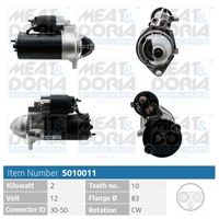 MEAT & DORIA 5010011 - Motor de arranque