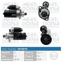 MEAT & DORIA 5010019 - Motor de arranque