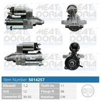 MEAT & DORIA 5014257 - Motor de arranque