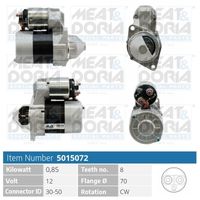 MEAT & DORIA 5015072 - Motor de arranque