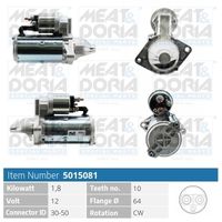 MEAT & DORIA 5015081 - Motor de arranque