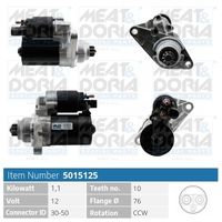 MEAT & DORIA 5015125 - Motor de arranque