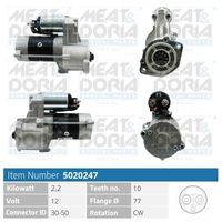 MEAT & DORIA 5020247 - Motor de arranque