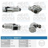 MEAT & DORIA 5035117 - Motor de arranque