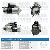 MEAT & DORIA 5035166 - Motor de arranque