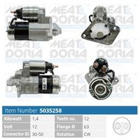 MEAT & DORIA 5035258 - Motor de arranque