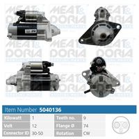 MEAT & DORIA 5040136 - Motor de arranque