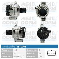 MEAT & DORIA 5510008 - Alternador