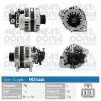 MEAT & DORIA 5520440 - Alternador