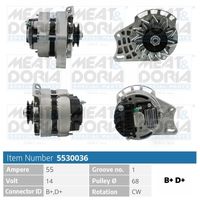 MEAT & DORIA 5530036 - Alternador