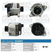 MEAT & DORIA 5530087 - Alternador