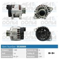 MEAT & DORIA 5530089 - Alternador