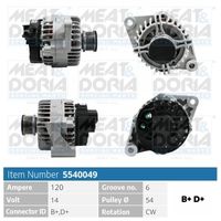 MEAT & DORIA 5540049 - Alternador