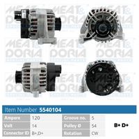 MEAT & DORIA 5540104 - Alternador