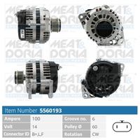 MEAT & DORIA 5560193 - Alternador