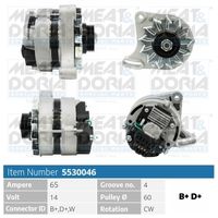 MEAT & DORIA 5530046 - Alternador