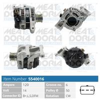 MEAT & DORIA 5540016 - Alternador