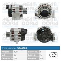 MEAT & DORIA 5540083 - Alternador