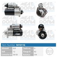 MEAT & DORIA 5010116 - Motor de arranque