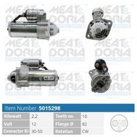 MEAT & DORIA 5015298 - Motor de arranque