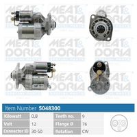 MEAT & DORIA 5048300 - Motor de arranque